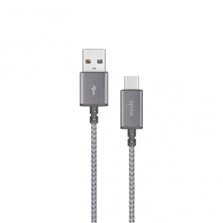 Кабель Moshi Integra Lightning to USB 0,25 м Gray - фото 1