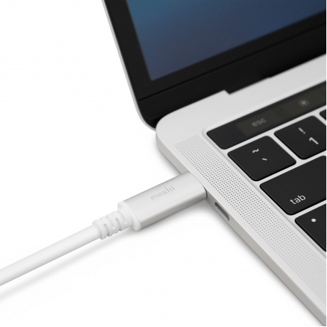 Кабель Moshi USB-C to DisplayPort белый 1,5 м - фото 4
