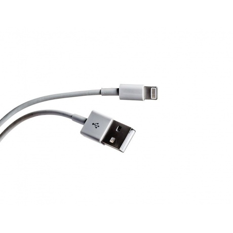Кабель Prolike USB - 8 pin 1.2 м белый  ( Lightning ) - фото 2