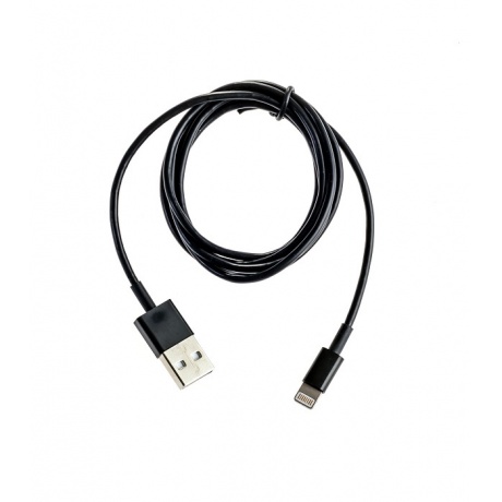 Кабель Prolike USB - 8 pin 1.2 м черный  ( Lightning ) - фото 1