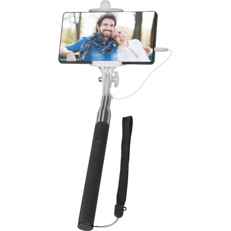 Монопод для селфи Defender Selfie Master SM-02 чёрный (20-98 см) - фото 6