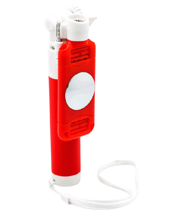 Монопод Devia 360 Degree Selfie Stick Wire - Red от Kotofoto