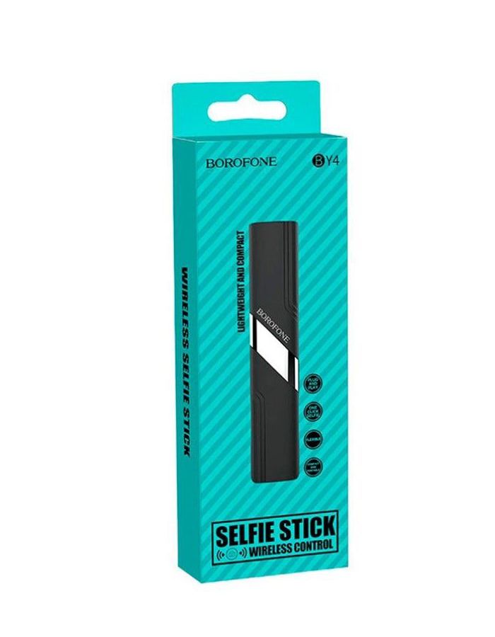 Монопод Borofone BY4 Wireless Selfie Stick - Black от Kotofoto