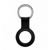 Чехол-брелок Devia Silicon Key Ring для AirTag - Black