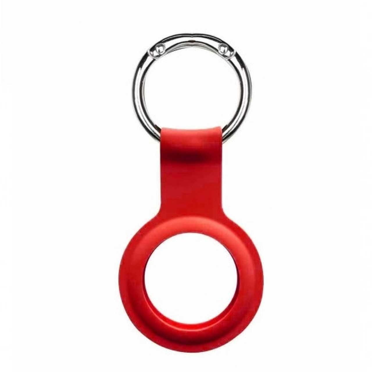 Чехол-брелок Devia Silicon Key Ring для AirTag - Red от Kotofoto