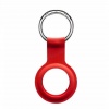 Чехол-брелок Devia Silicon Key Ring для AirTag - Red