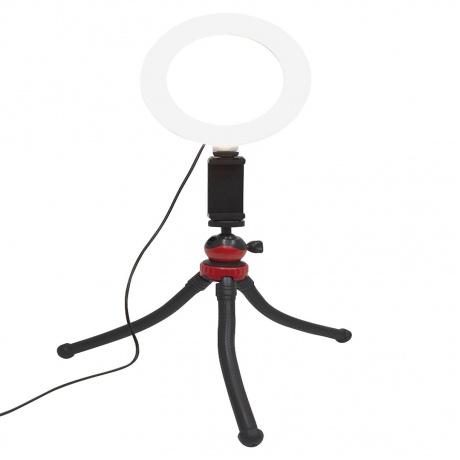 Трипод-осьминог mb mobility MRL-6 с LED светильником, черный - фото 1