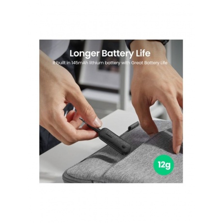 Bluetooth приемник/передатчик UGREEN CM403 (80893) черный - фото 16