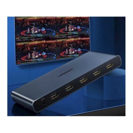 Переключатель UGREEN CM201 (50745) Black - фото 3