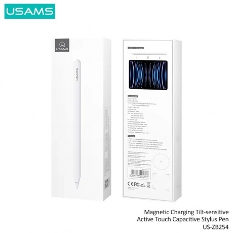 Стилус Usams US-ZB254, белый (ZB254DRB01) - фото 9