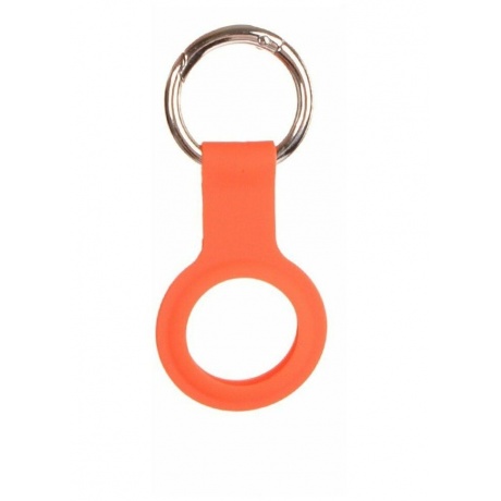 

Чехол-брелок Hoco для Apple AirTag, силикон+металл, красный