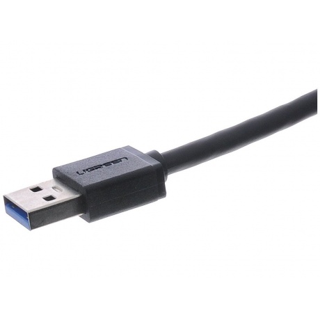 Хаб UGREEN USB концентратор 4 х USB 3.0, 1 м, цвет черный (20291) - фото 4