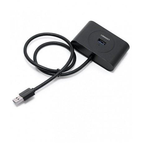 Хаб UGREEN USB концентратор 4 х USB 3.0, 1 м, цвет черный (20291) - фото 9