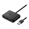 Хаб UGREEN USB концентратор 4 х USB 3.0, 1 м, цвет черный (20291...