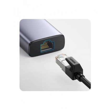 Хаб UGREEN USB концентратор USB-C To HDMI 4K при 30 Гц , 3хUSB 3.0 A, PD Power Converter 100 Вт цвет серый космос (15596) - фото 3