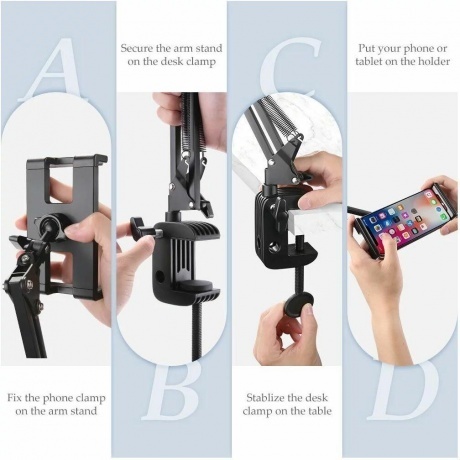 Держатель для телефона или планшета UGREEN (50394) - фото 9