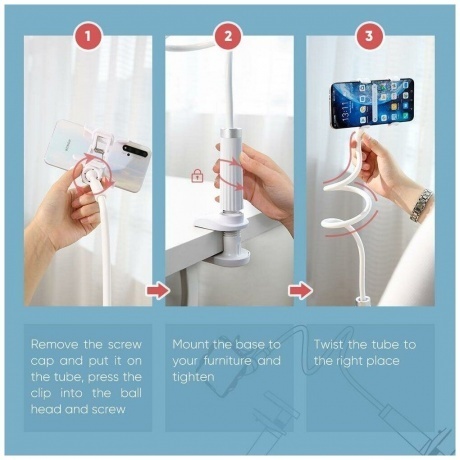 Держатель для телефона с кронштейном UGREEN (30488) - фото 13