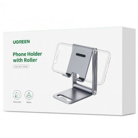 Подставка UGREEN настольная складная для телефона, планшета (80708) - фото 13