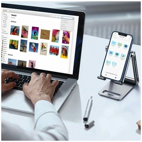 Подставка UGREEN настольная складная для телефона, планшета (80708) - фото 22