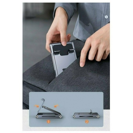 Подставка UGREEN настольная складная для телефона, планшета (80708) - фото 4