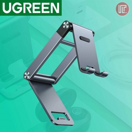 Подставка UGREEN раздвижная настольная складная для телефона, планшета (50324) - фото 18