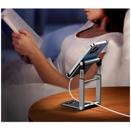 Подставка UGREEN раздвижная настольная складная для телефона, планшета (50324) - фото 27