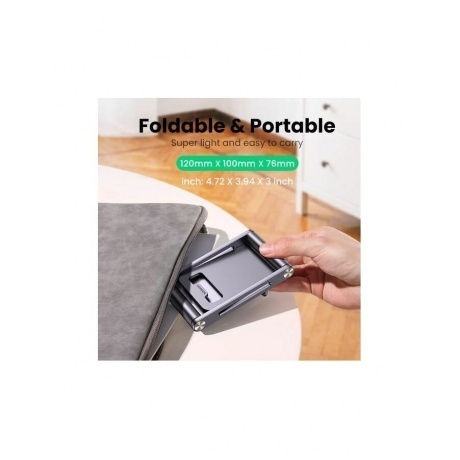 Подставка UGREEN раздвижная настольная складная для телефона, планшета (50324) - фото 28