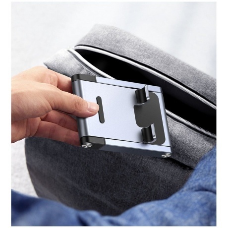 Подставка UGREEN раздвижная настольная складная для телефона, планшета (50324) - фото 5