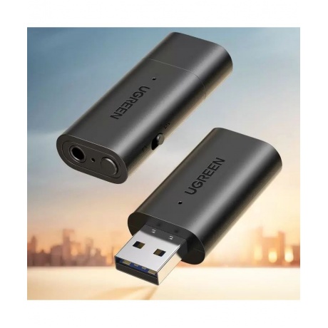Bluetooth аудио ресивер + трансмиттер UGREEN CM523-60300 Black (60300) - фото 10