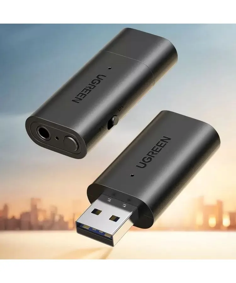 Bluetooth аудио ресивер + трансмиттер UGREEN CM523-60300 Black (60300) - фото 10