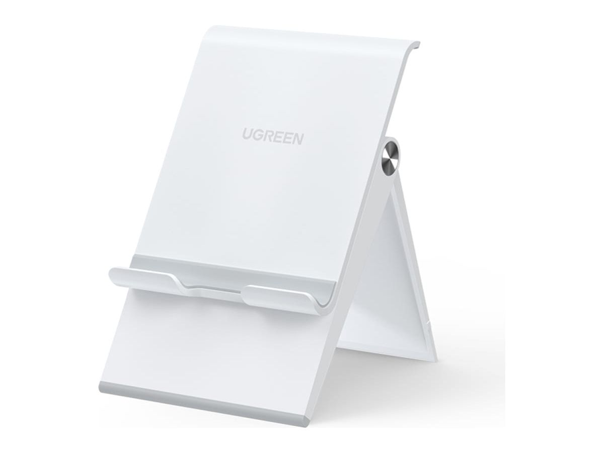 Подставка регулируемая UGREEN LP247 (80704) Adjustable Portable Stand для телефонов и планшетов. Цвет: белый чехол duty armor для lg g7 lg g7 thinq золотой