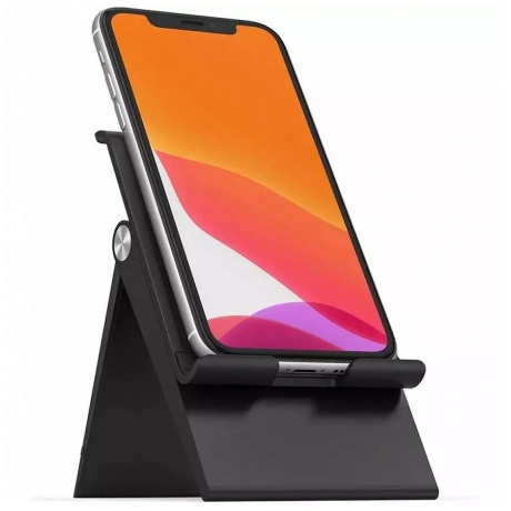 Подставка регулируемая UGREEN LP247 (80903) Adjustable Portable Stand для телефонов и планшетов. Цвет: черный - фото 1