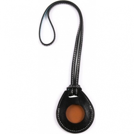 Чехол кожаный Red Line для Airtag с пряжкой, черный УТ000026128 - фото 2