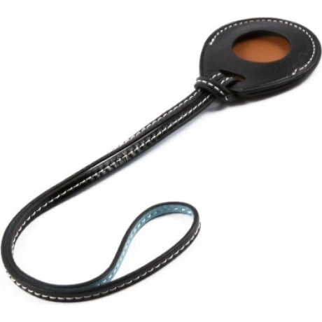 Чехол кожаный Red Line для Airtag с пряжкой, черный УТ000026128 - фото 3