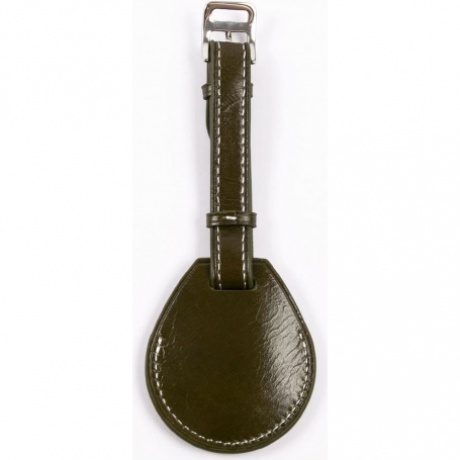 Чехол кожаный Red Line для Airtag с ремешком, зеленый УТ000026146 - фото 3