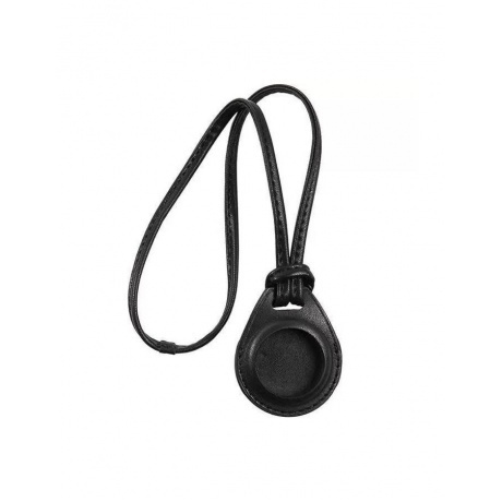 Чехол Red Line для Airtag экокожа с пряжкой, черный УТ000026165