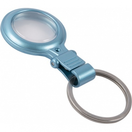 Чехол-брелок Red Line для Airtag металический с зажимом, голубой УТ000025980 - фото 2