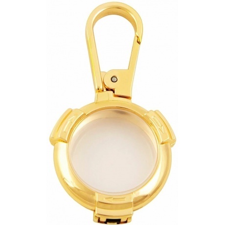 Чехол-брелок Red Line для Airtag металический с карабином, золот...