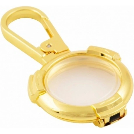 Чехол-брелок Red Line для Airtag металический с карабином, золотистый УТ000025983 - фото 2