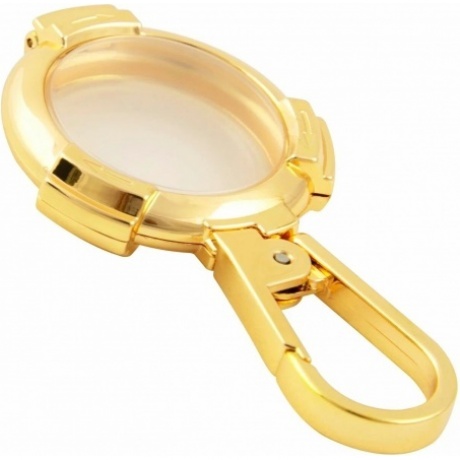 Чехол-брелок Red Line для Airtag металический с карабином, золотистый УТ000025983 - фото 3