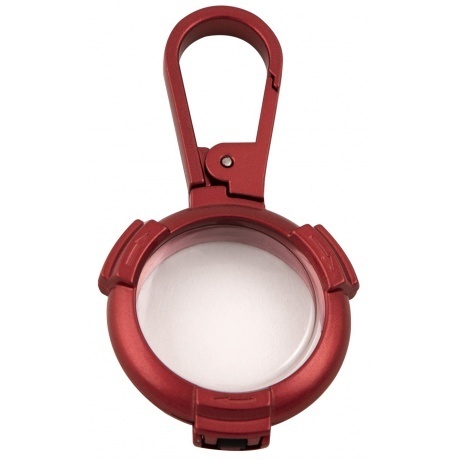 

Чехол-брелок Red Line для Airtag металический с карабином, красный УТ000025987