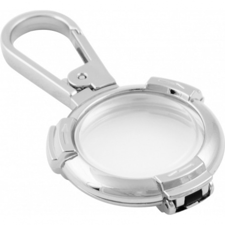 Чехол-брелок Red Line для Airtag металический с карабином, серебристый УТ000025984 - фото 2