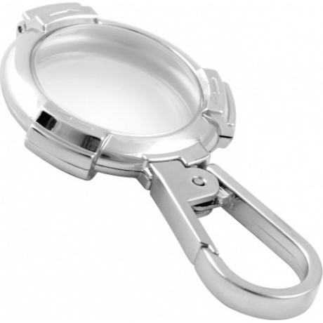 Чехол-брелок Red Line для Airtag металический с карабином, серебристый УТ000025984 - фото 3