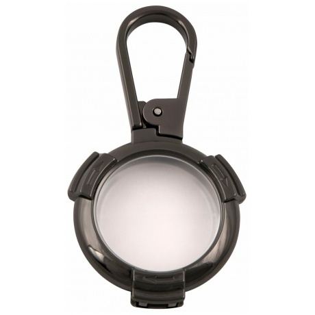 Чехол-брелок Red Line для Airtag металический с карабином, черны...