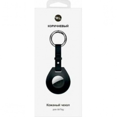 Чехол-брелок Red Line для AirTag экокожа, коричневый УТ000026155 - фото 2