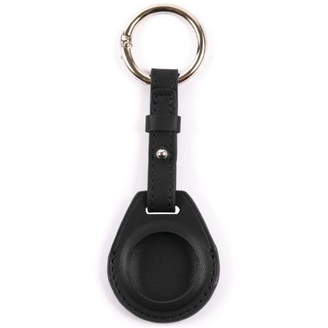 Чехол-брелок Red Line для AirTag экокожа, черный УТ000026154