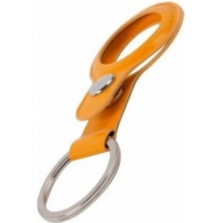 Чехол-брелок Red Line кожаный для AirTag двусторонний, оранжевый УТ000025888 - фото 3