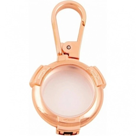 Чехол-брелок Red Line с карабином TPU для AirTag, розовое золото...