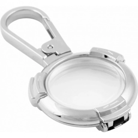 Чехол-брелок Red Line с карабином TPU для AirTag, серебряный УТ000025892 - фото 2