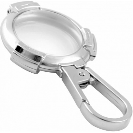 Чехол-брелок Red Line с карабином TPU для AirTag, серебряный УТ000025892 - фото 3